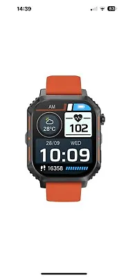 Storm S-Max Mens Smart Watch With Orange Silicone Strap 47533/O • £49.99