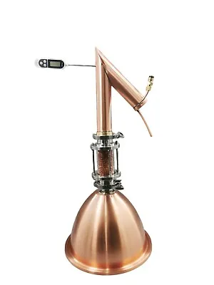 Alembic Pot Still Dome And Condensor With Extended Sight Glass Kit No Boiler • $354.52