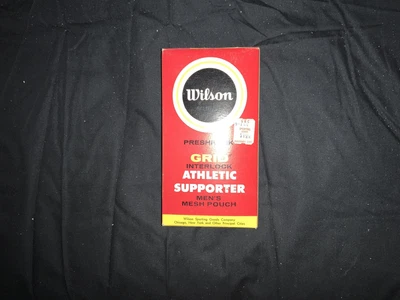 $50 • Buy MENS VINTAGE WILSON ATHLETIC SUPPORTER Size Large (38-44)