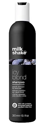 Milk_shake® | Icy Blond Shampoo For Blond Or Bleached Hair | Anti-yellow Shampoo • £18.99