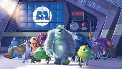 288635 Monsters Inc Pixar James P Cartoon Movie PRINT POSTER • $49.95