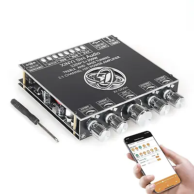 XY-S350H 2.1 Channel Bluetooth Power Amplifier Board With TPA3251 Chip 220W*2+3 • $76.69
