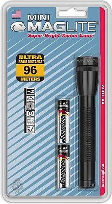 Maglite Mini Incandescent 2-Cell AA Flashlight Standard Pack • $21.57