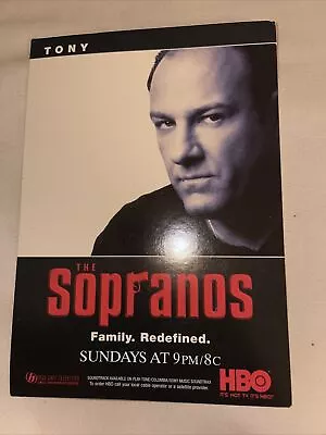 The Sopranos HBO  (gocard.yahoo.com) Promotional Post Card - Year 2000 • $7.25