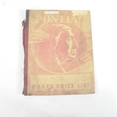 $27.98 • Buy Vintage 1935-1947 Pontiac Factory Engineered Parts Accessories Catalog 