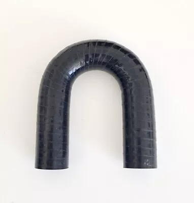 $12.95 • Buy Silicone Coolant Heater Hose 16mm (5/8 ) ID , 180 Degree Bend, 3-ply - Black