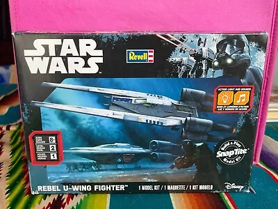 2016 Star Wars Rogue One REBEL U-WING FIGHTER Revell Snap Tite Model Kit NEW • $11.69