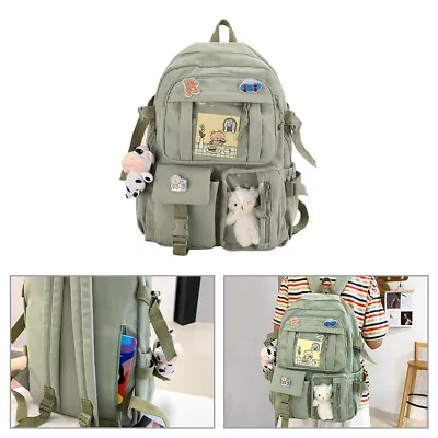 £12.21 • Buy Teens School Backpack Kawaii Cute Bear College Travel Casual Bag For Girls UK