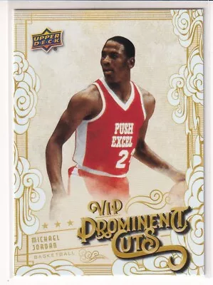 2023 Ud National Michael Jordan Vip Prominent Cuts Card #vip-3 • $0.73