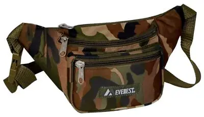 Everest Waist Pack Woodland Camo • $12.95