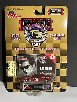 1998 Racing Champions Nascar Legends #29 Bud Moore Issue No.34 • $8.49