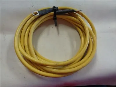 Yellow 6 Awg Gauge Electrical Wire Cable 13 1/2' Marine Boat • $19.95