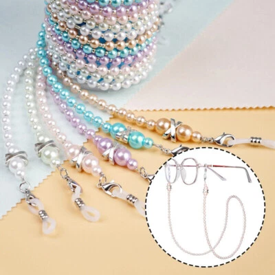 $16.17 • Buy Eyeglasses Sunglasses Spectacles Eyewear Beaded Chain Cord Lanyard Glasses Strap