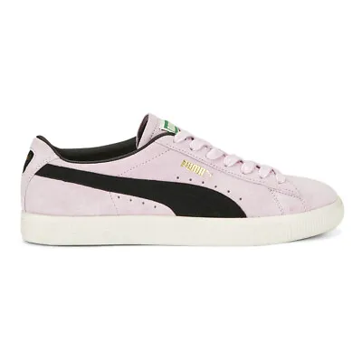 Puma Suede Vtg Lace Up  Mens Pink Sneakers Casual Shoes 37492122 • $59.99