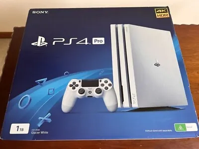 $349 • Buy Sony PlayStation 4 Pro 1TB - White + 4 Games