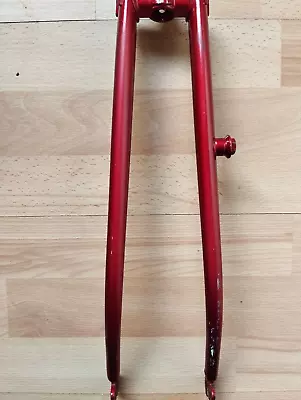 Vintage Steel 1  Threaded Steerer 27/700 Retro Road Bike Fork • £19.99