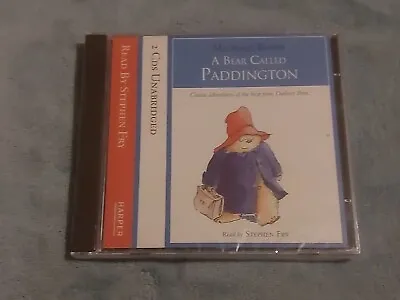 Michael Bond A Bear Called Paddington Audio Book 2x CD Stephen Fry NEW • £5.99