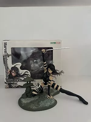 Kotobukiya Bishoujo Psylocke X-Force Ninja Outfit Statue Figure Marvel X-Men • $185