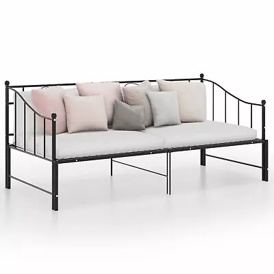 Tidyard Pull-out Sofa Bed Metal Daybed  Bed Frame Guest Bed For Guest C2Q2 • £261.99