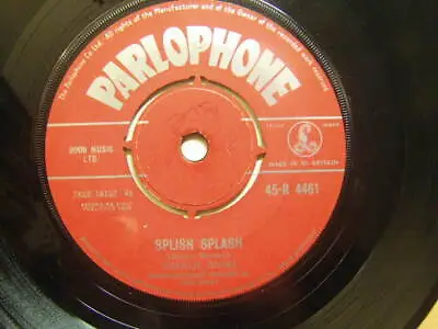 Charlie Drake – Splish Splash 1958 7” Parlophone R 4461 • £3.90