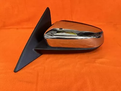 13-14 Ford Mustang LH Left Driver Door Mounted Power Mirror Chrome Cap • $89.99
