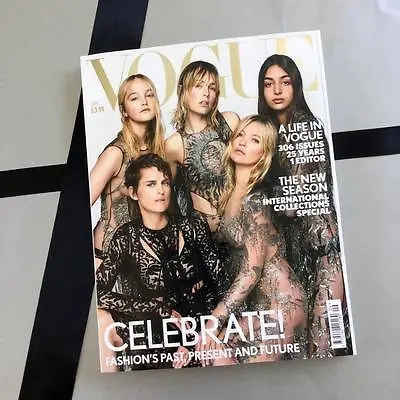 Vogue Magazine BRITISH Jean Campbell Edie Kate Moss Stella Tennant Nora Attal  • £49.99