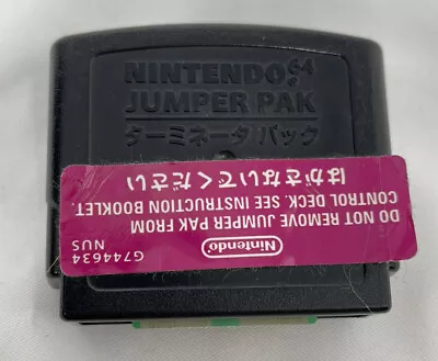Nintendo 64 Jumper Pak Pack N64 Official OEM Original Genuine • $8.99