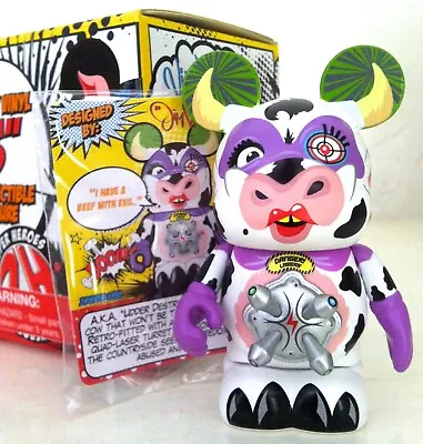 Disney Vinylmation 3  Zooper Heroes Super Cow Chaser Collectible Toy Figure New • $24.99