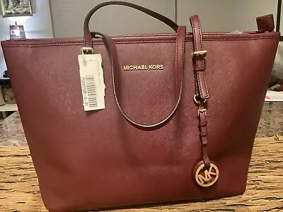 Michael Kors Jet Set Travel Tote In PlumMICHAEL Michael Kors • $69.90