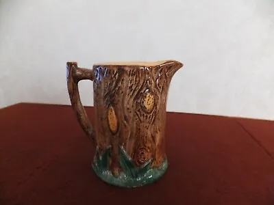 Vintage Keele Street Pottery Tree Trunk Jug • £17