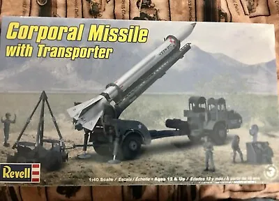 Revell Monogram #7852 1/40 Corporal Missile W/Transporter Model Kit Sealed NIB • $39.99