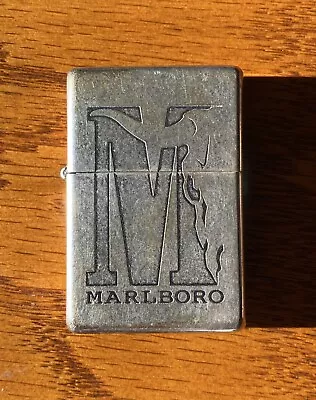 2001 Marlboro The Big M Longhorn Vintage Zippo Lighter • $40