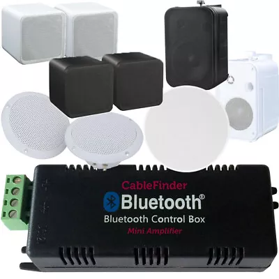 Compact Wireless Bluetooth Active Speaker & Amplifier System Various Speakers • £57.49