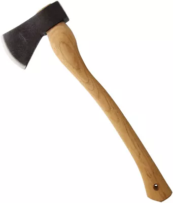 Marbles Knives 18  Hunters Axe Hatchet W/ 6  Head Hickory Wood Handle 703 • $38.98