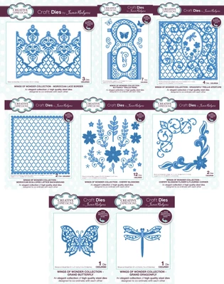 £8.50 • Buy Creative Expressions Jamie Rodgers Wings Of Wonder Dies Collection