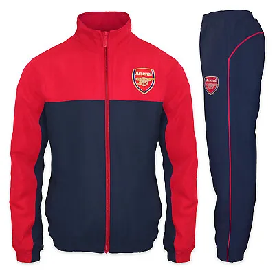 £54.99 • Buy Arsenal FC Mens Tracksuit Jacket & Pants Set OFFICIAL Football Gift