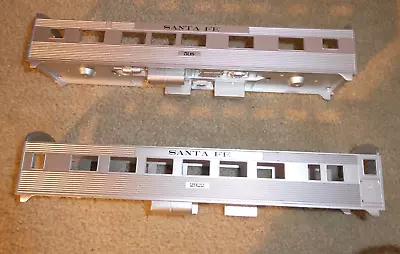 Lot Of 2 MTH O Scale Body Shells Santa Fe Passenger Cars 2922 508 12.5  Long • $40.48