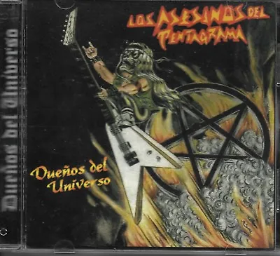 LOS ASESINOS DEL PENTAGRAMA-DUEÑOS DEL UNIVERSO-CD-speed-heavy Metal-luzbel • $29.88