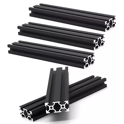 5pcs 2040 Aluminum Extrusion V-Slot - 2000mm Linear Rail Anodized EU Standard • $141.29