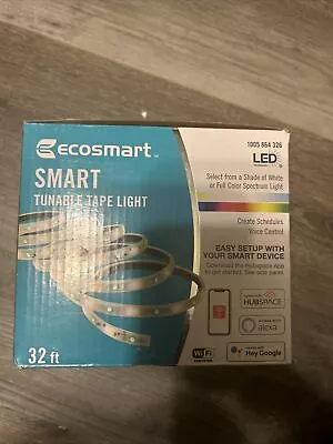 NEW Ecosmart 1005 864 326 32 Ft Smart RGB And Tunable White Hubspace Strip Light • $37.79