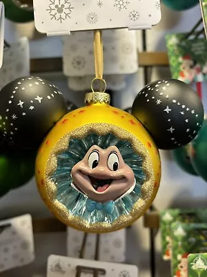 Disney Parks Mr. Toad Mickey Mouse Icon Blown Glass Ornament NWT Holiday 2024 • $52.50