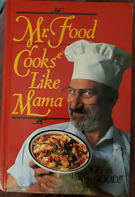 Mr Food Cooks Like Mama Cookbook  1992 First Edition • $5