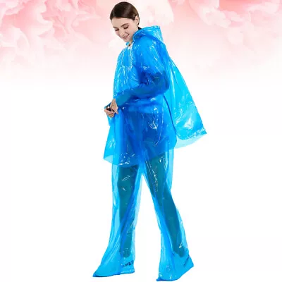  3 Sets Windproof Portable Raincoat Hooded Protection Suits Poncho With Hat • $20.95