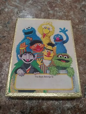 Vintage Antioch Bookplates Sesame Street Gummed Label Book Plates Box Of 40 USA • $9.95