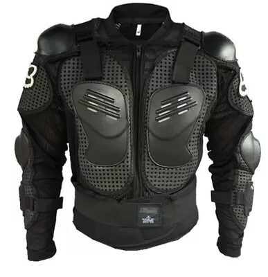 Motorcycle Full Body Armor Racing Motocross Jacket Spine Chest And Leg Protector • $57.78