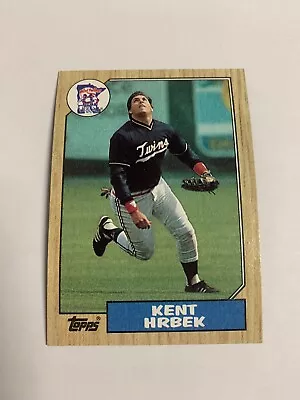 1987 Topps Kent Hrbek Minnesota Twins • $1.19