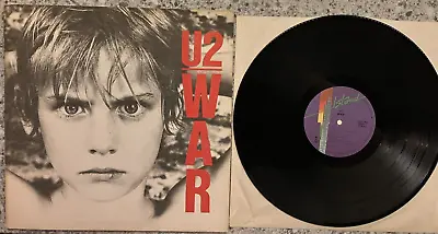 U2 – War ; 1983 LP   GATEFOLD VINYL IS EX • $25