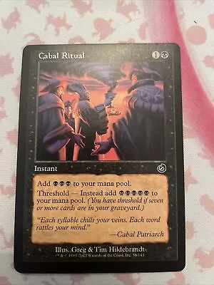 MTG Cabal Ritual Torment 51/143 Regular Common • $5.50