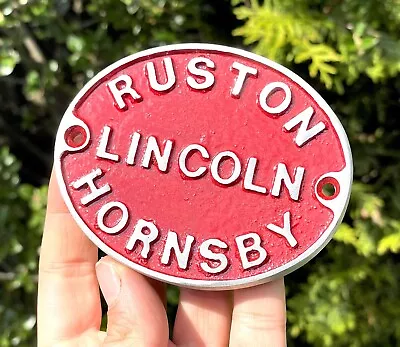 £89 • Buy Ruston Lincoln Hornsby Badge Sign