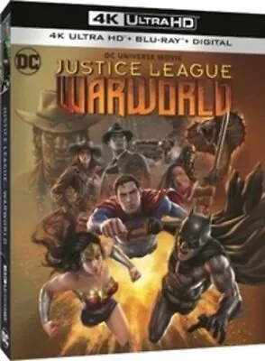 Justice League: War World New 4k Bluray • $70.99